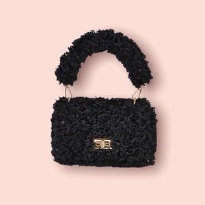 Curly Fur “Poodle” Bag ✨Brand New Retail